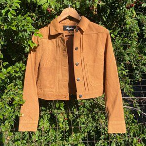 Lander's Supply House California Western Grunge Canvas Jacket Sz XS